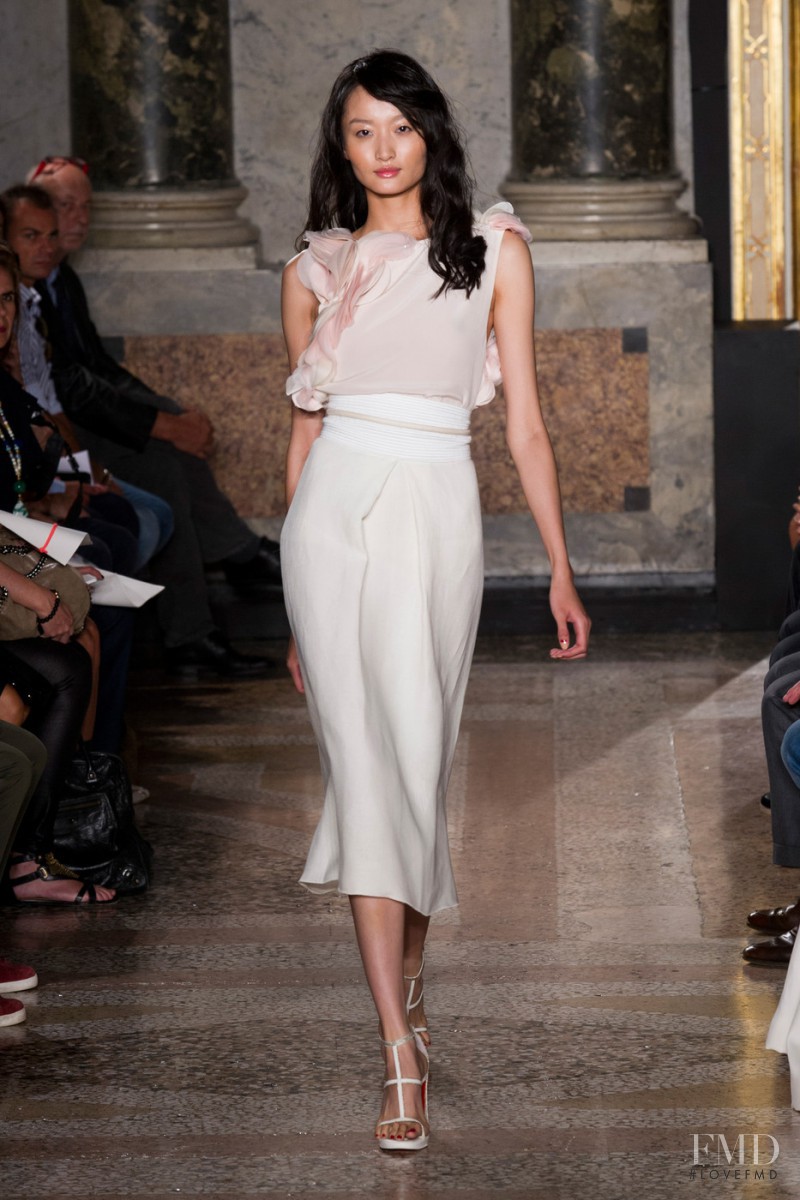 Mila Schön fashion show for Spring/Summer 2014