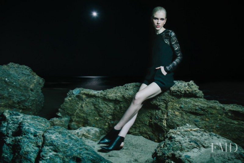 Gisele Pletzer featured in  the Adelyn Rae advertisement for Autumn/Winter 2015