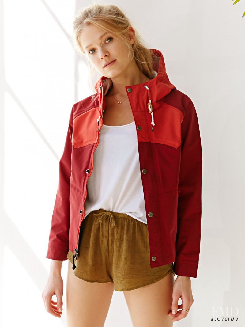 Vita Sidorkina featured in  the Urban Outfitters Sportswear catalogue for Spring/Summer 2015