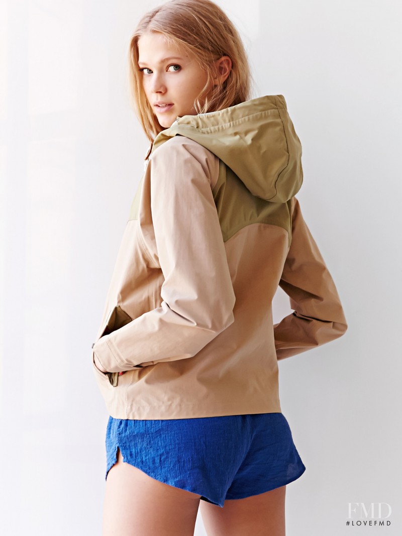 Vita Sidorkina featured in  the Urban Outfitters Sportswear catalogue for Spring/Summer 2015