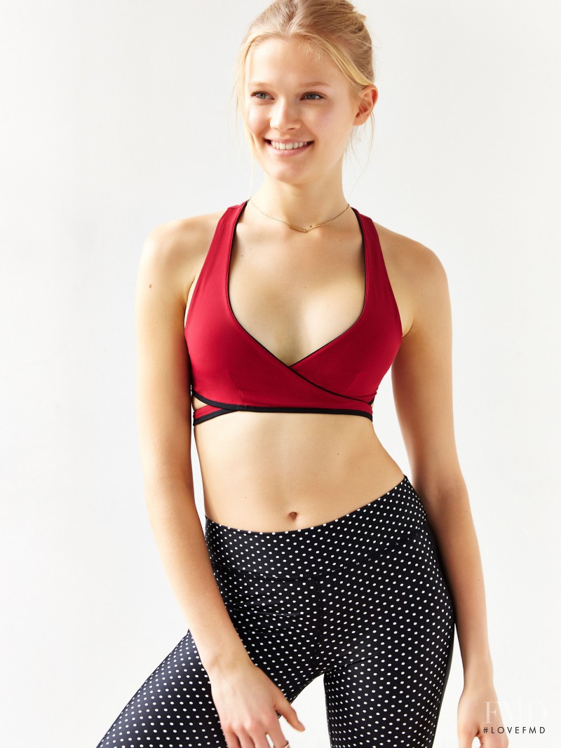 Vita Sidorkina featured in  the Urban Outfitters Sportswear catalogue for Spring/Summer 2015