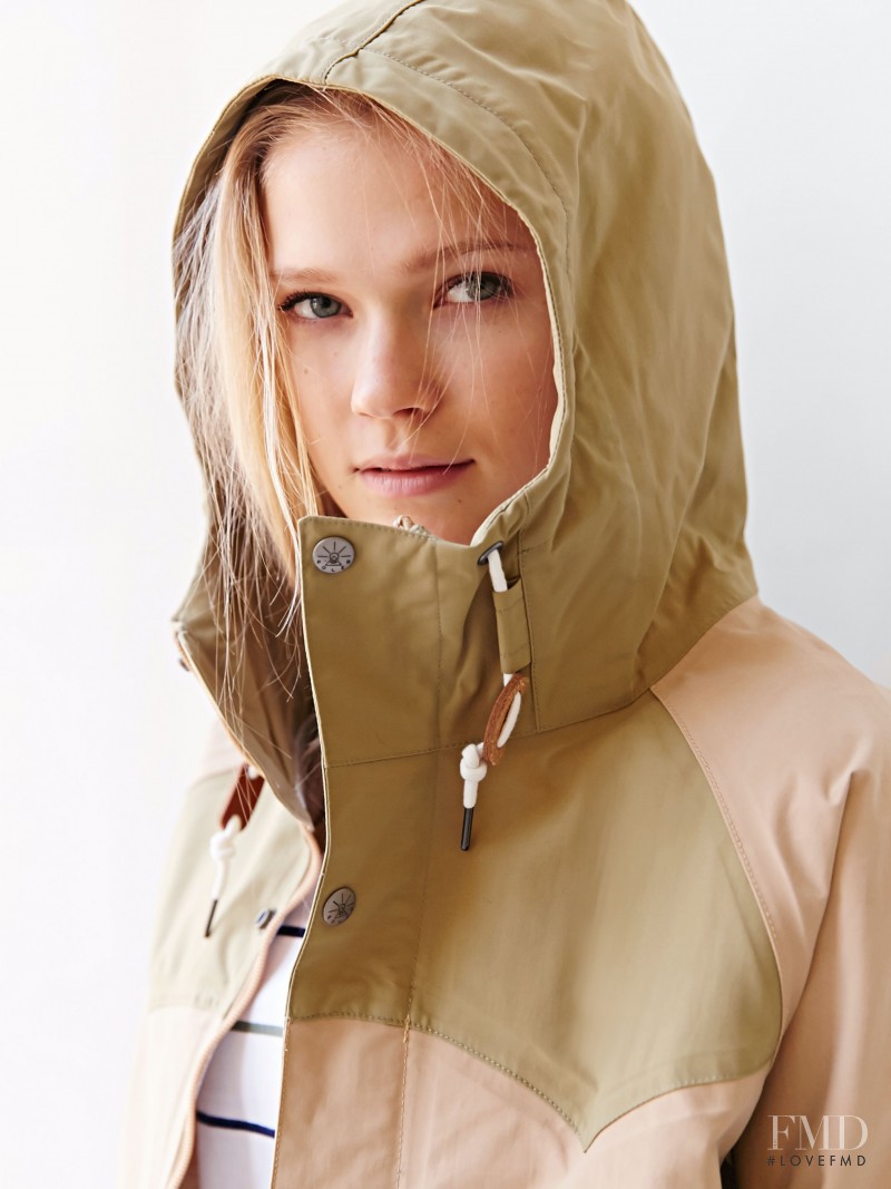 Vita Sidorkina featured in  the Urban Outfitters Sportswear catalogue for Spring/Summer 2015