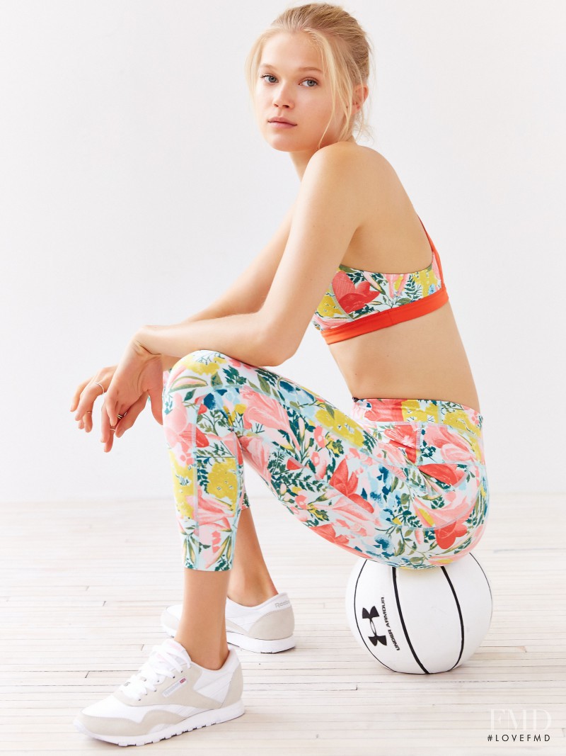 Vita Sidorkina featured in  the Urban Outfitters Sportswear catalogue for Spring/Summer 2015