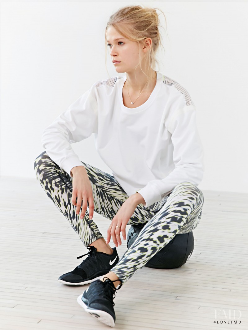 Vita Sidorkina featured in  the Urban Outfitters Sportswear catalogue for Spring/Summer 2015