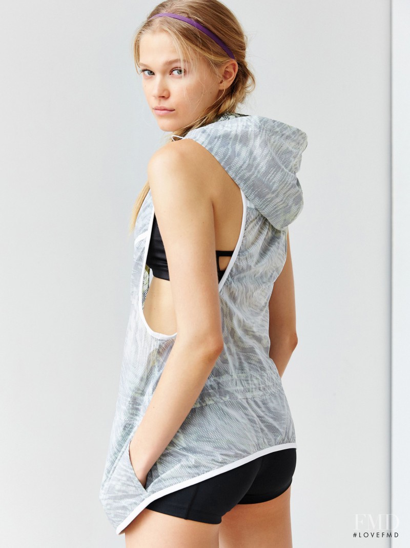 Vita Sidorkina featured in  the Urban Outfitters Sportswear catalogue for Spring/Summer 2015