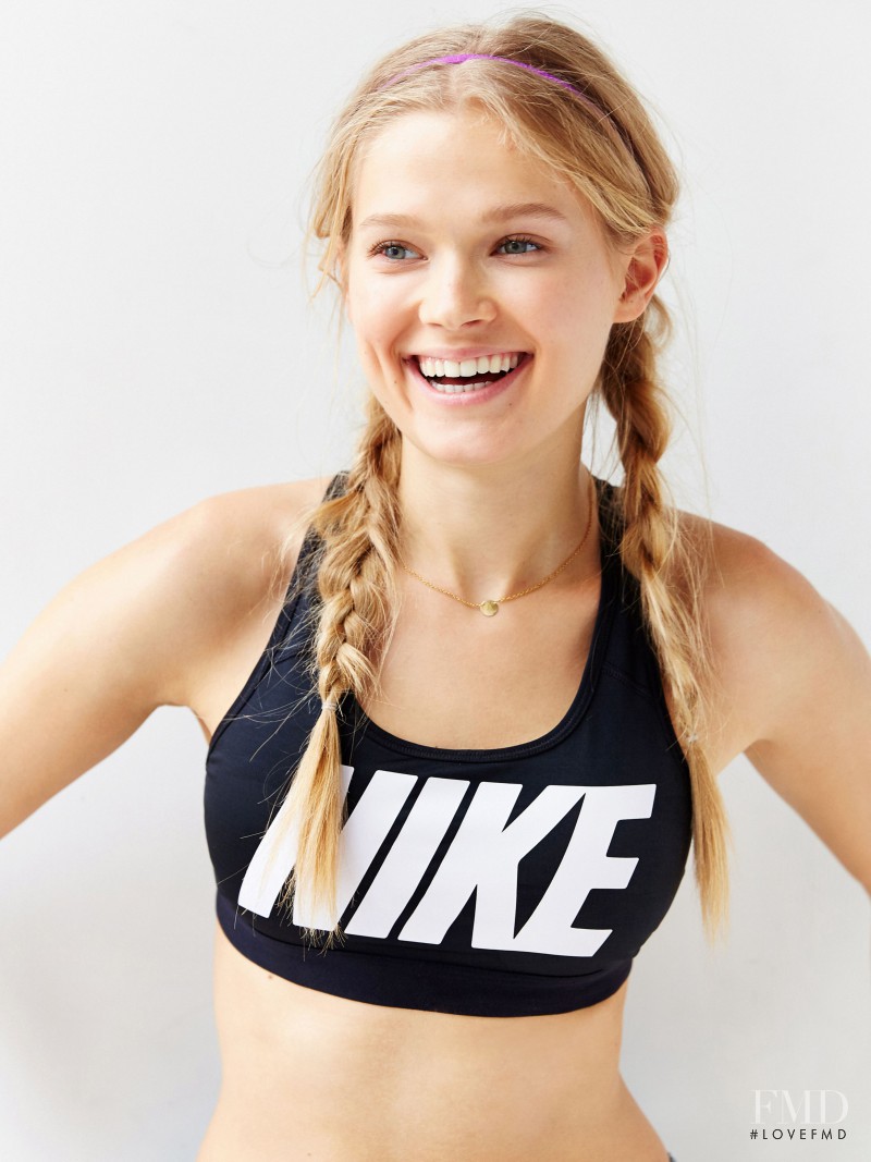 Vita Sidorkina featured in  the Urban Outfitters Sportswear catalogue for Spring/Summer 2015