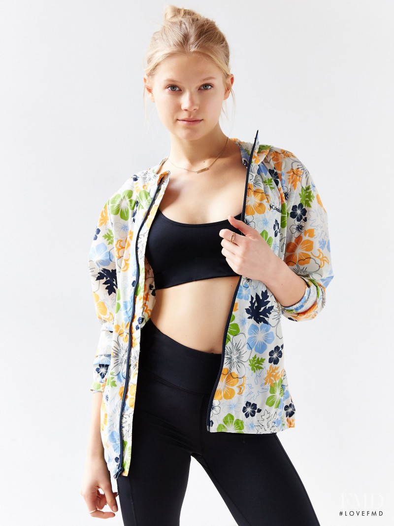 Vita Sidorkina featured in  the Urban Outfitters Sportswear catalogue for Spring/Summer 2015