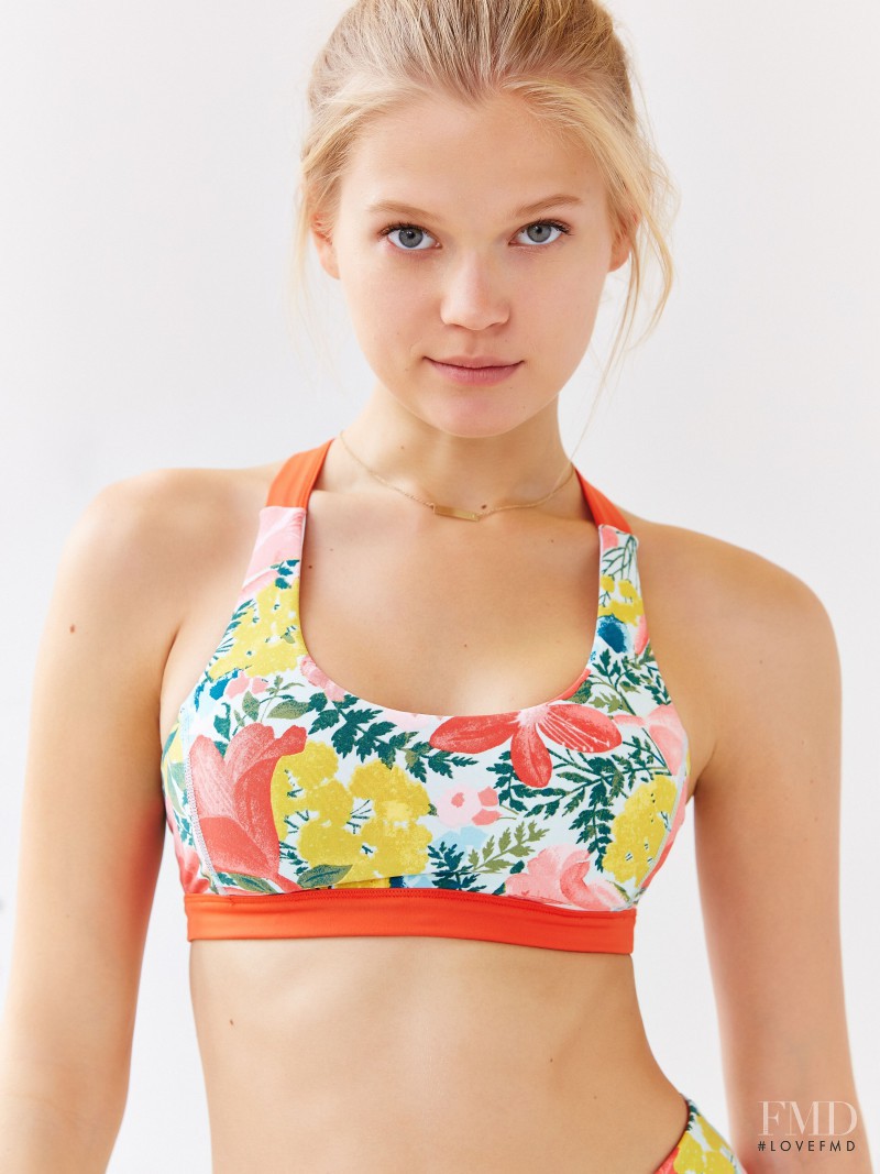 Vita Sidorkina featured in  the Urban Outfitters Sportswear catalogue for Spring/Summer 2015