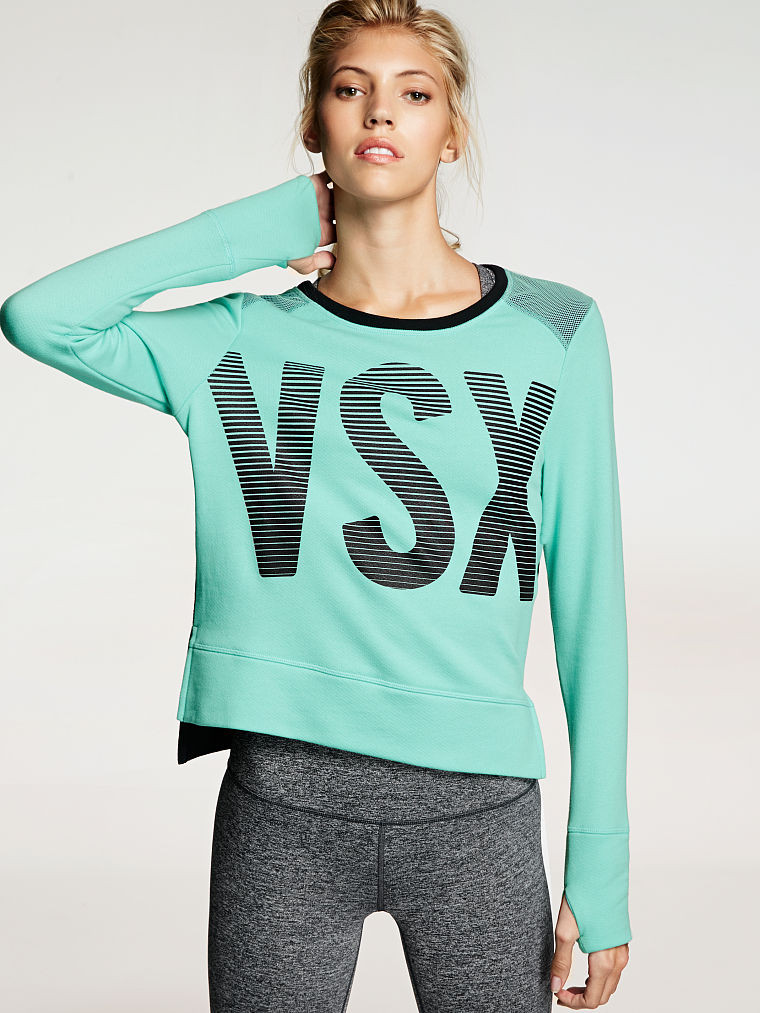 Devon Windsor featured in  the Victoria\'s Secret VSX catalogue for Spring/Summer 2015