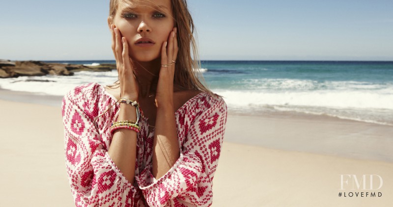 Vita Sidorkina featured in  the Lola Australia advertisement for Summer 2013