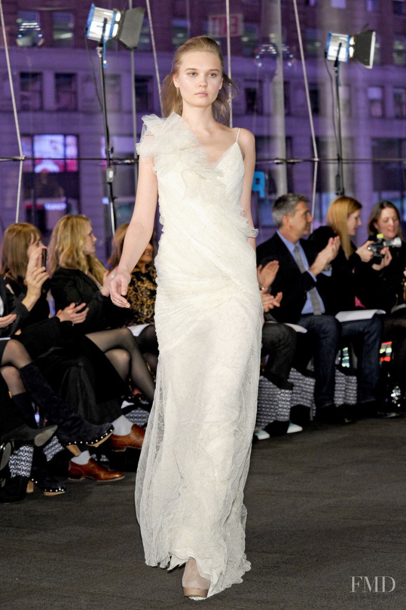 Carmen Marc Valvo fashion show for Autumn/Winter 2011