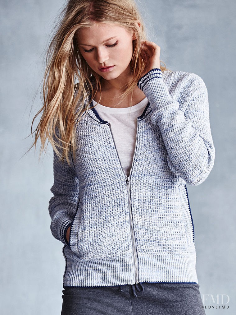 Vita Sidorkina featured in  the Victoria\'s Secret Homewear & Sleepwear catalogue for Autumn/Winter 2015