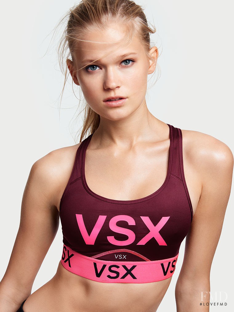 Vita Sidorkina featured in  the Victoria\'s Secret VSX catalogue for Autumn/Winter 2015