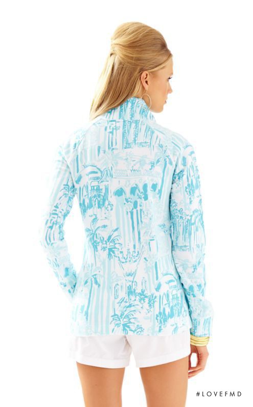 Vita Sidorkina featured in  the Lilly Pulitzer catalogue for Spring/Summer 2016