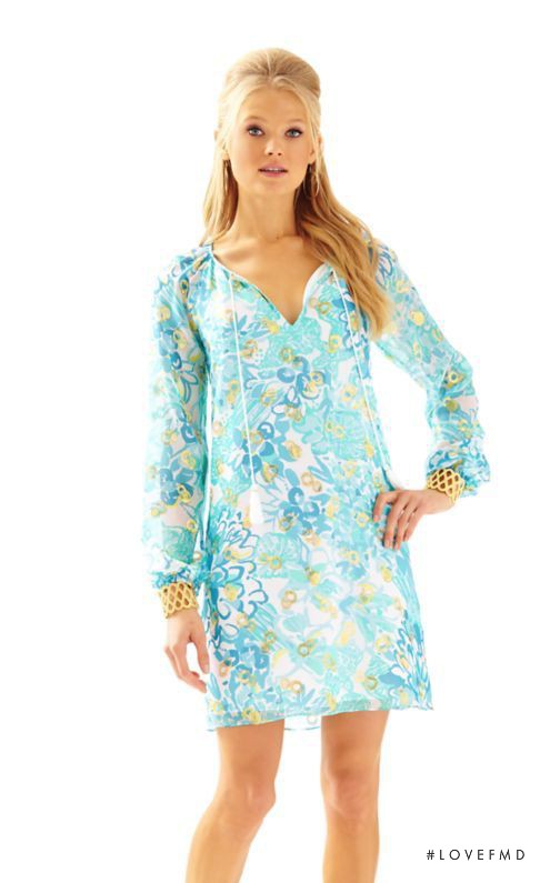 Vita Sidorkina featured in  the Lilly Pulitzer catalogue for Spring/Summer 2016
