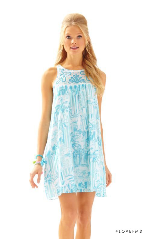 Vita Sidorkina featured in  the Lilly Pulitzer catalogue for Spring/Summer 2016