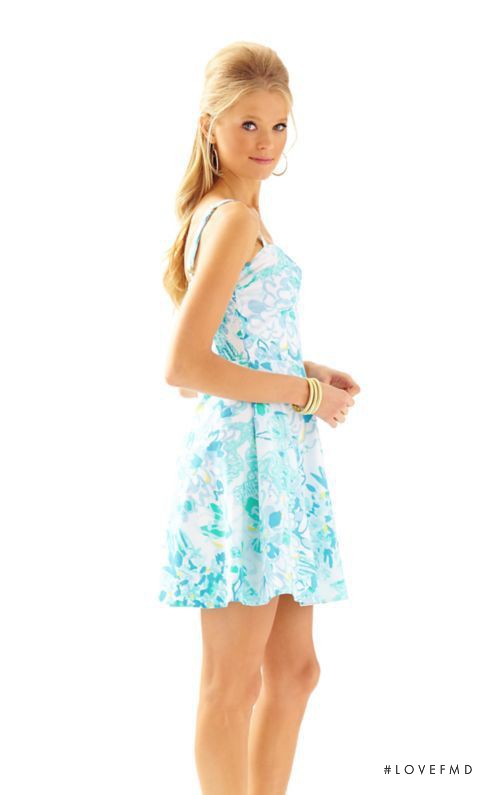 Vita Sidorkina featured in  the Lilly Pulitzer catalogue for Spring/Summer 2016