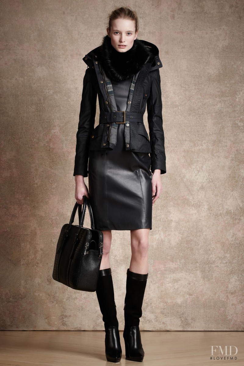 Maud Welzen featured in  the Belstaff fashion show for Pre-Fall 2013