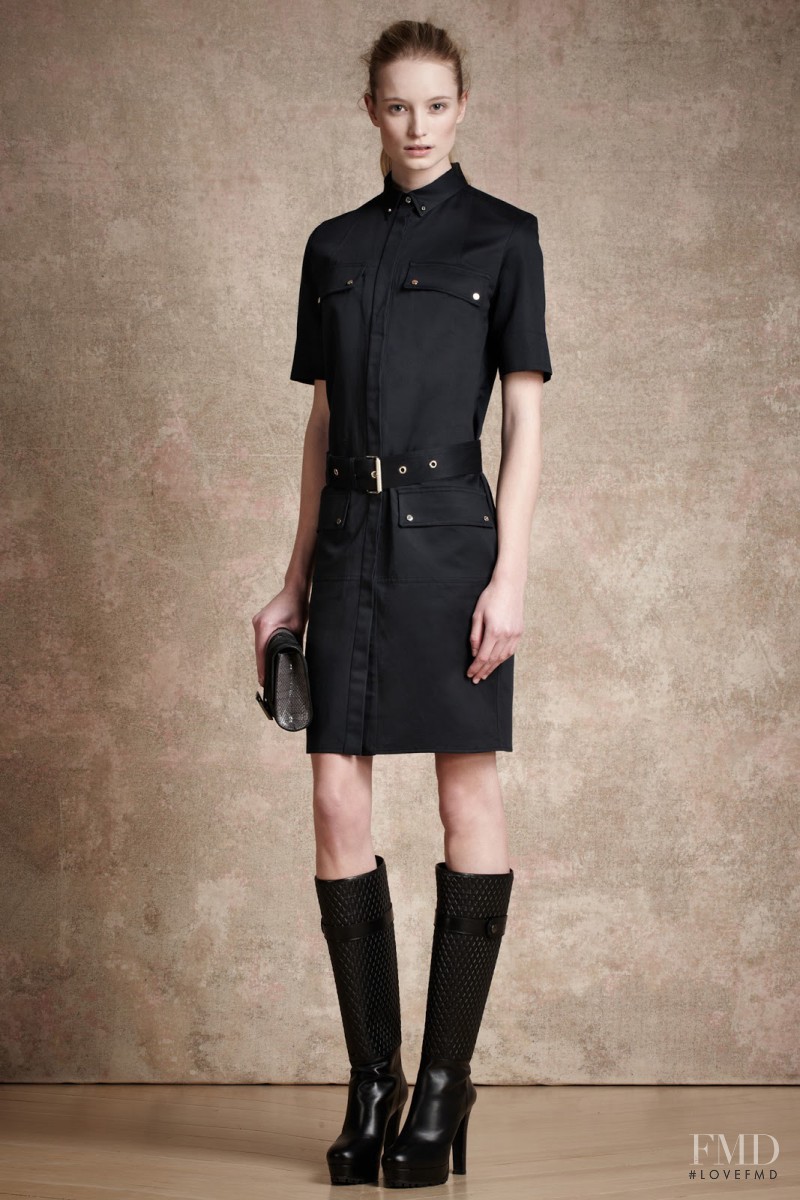 Maud Welzen featured in  the Belstaff fashion show for Pre-Fall 2013