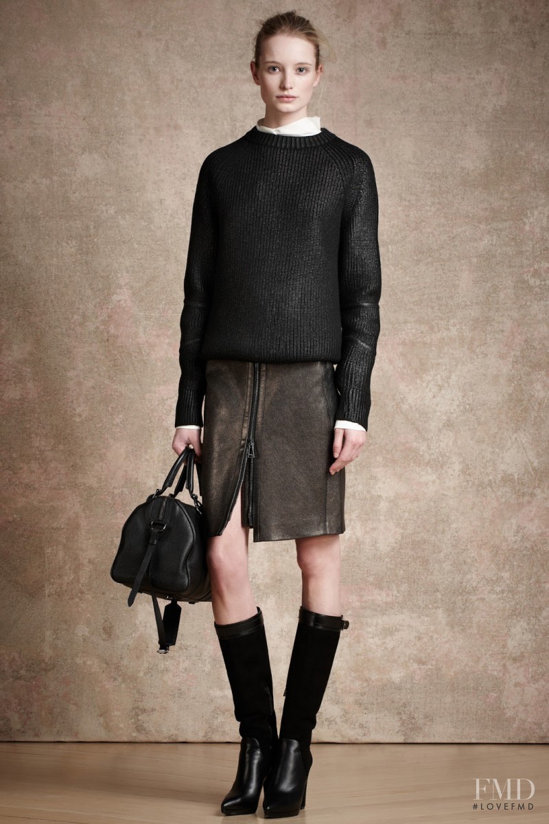 Maud Welzen featured in  the Belstaff fashion show for Pre-Fall 2013