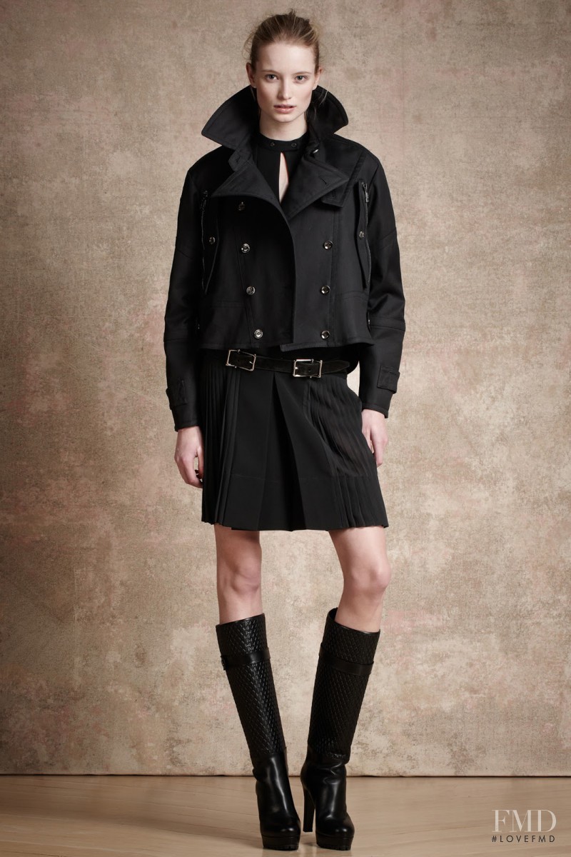 Maud Welzen featured in  the Belstaff fashion show for Pre-Fall 2013