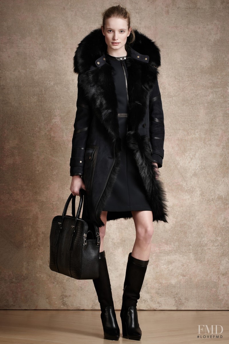 Maud Welzen featured in  the Belstaff fashion show for Pre-Fall 2013