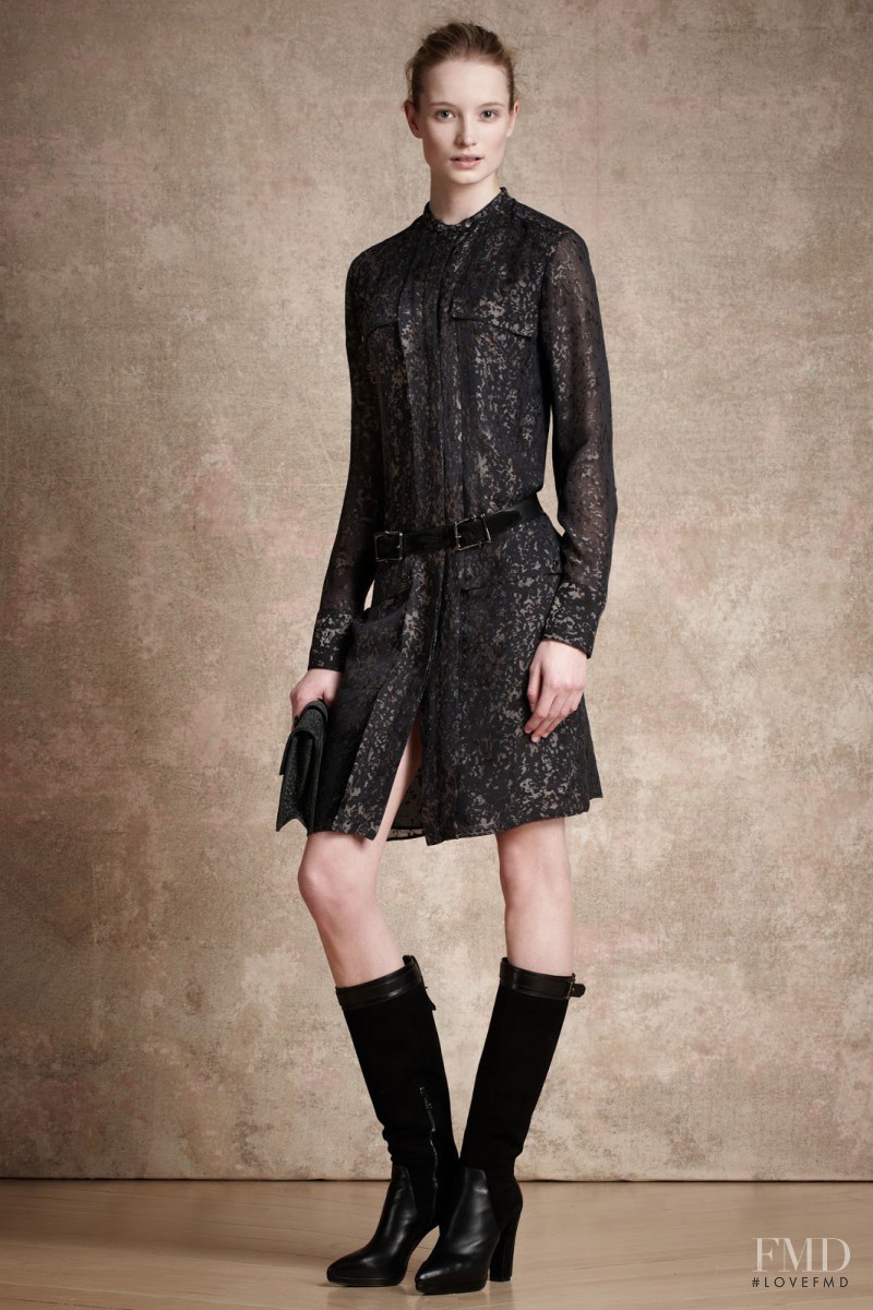 Maud Welzen featured in  the Belstaff fashion show for Pre-Fall 2013