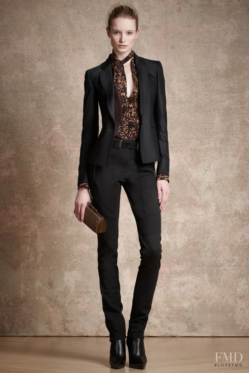 Maud Welzen featured in  the Belstaff fashion show for Pre-Fall 2013