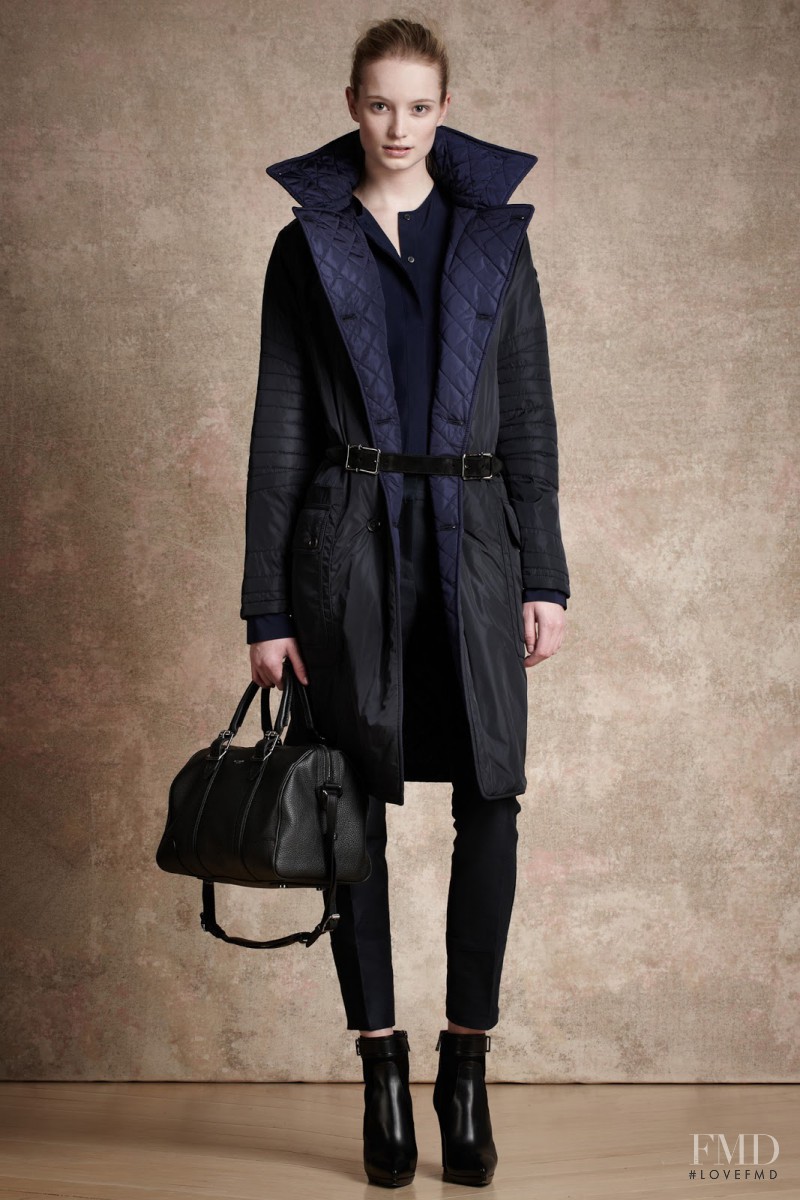 Maud Welzen featured in  the Belstaff fashion show for Pre-Fall 2013