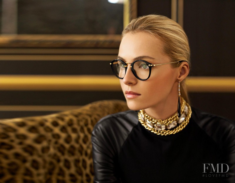 Valentina Zelyaeva featured in  the Ralph Lauren Collection catalogue for Fall 2012