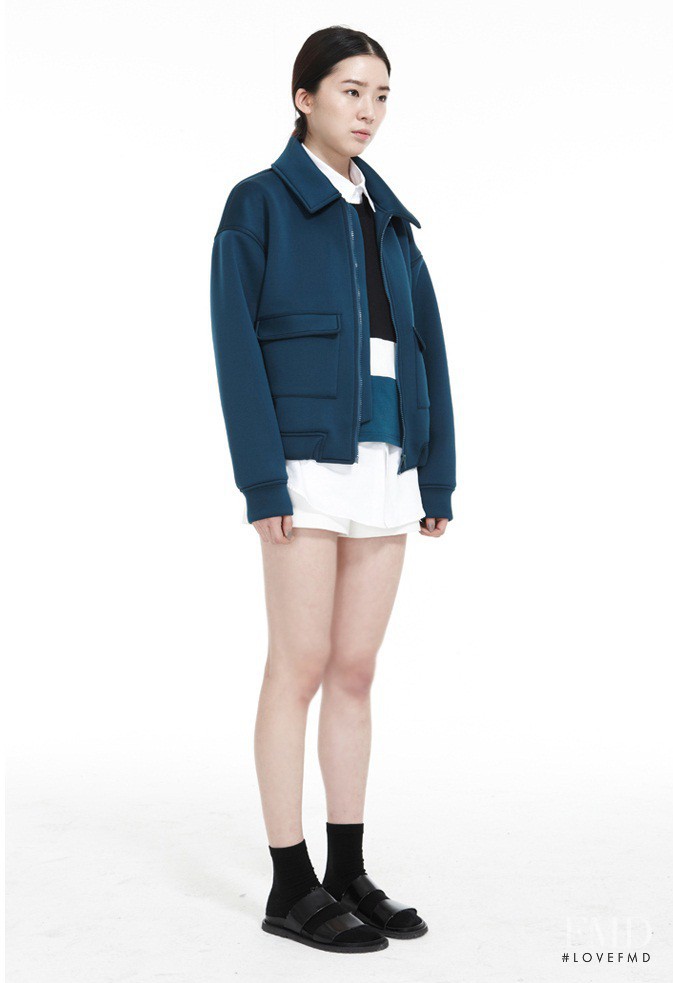 Irene Kim featured in  the 13Month lookbook for Spring/Summer 2014