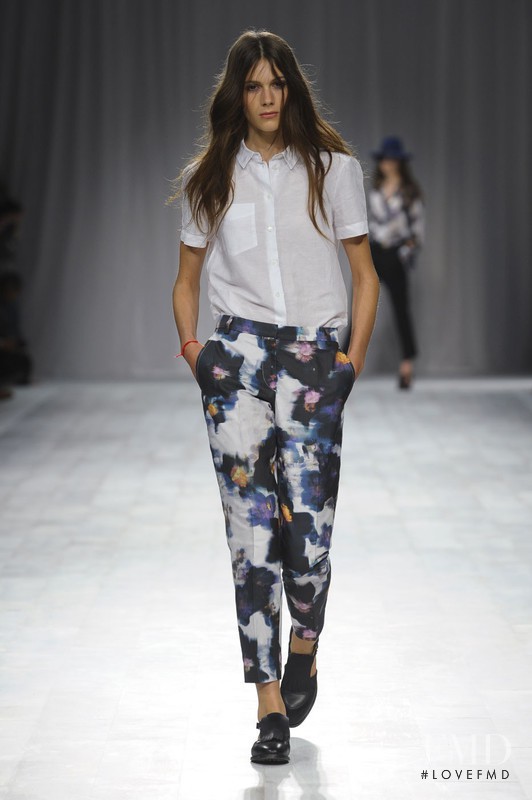 Harriet Taylor featured in  the Paul Smith fashion show for Spring/Summer 2012