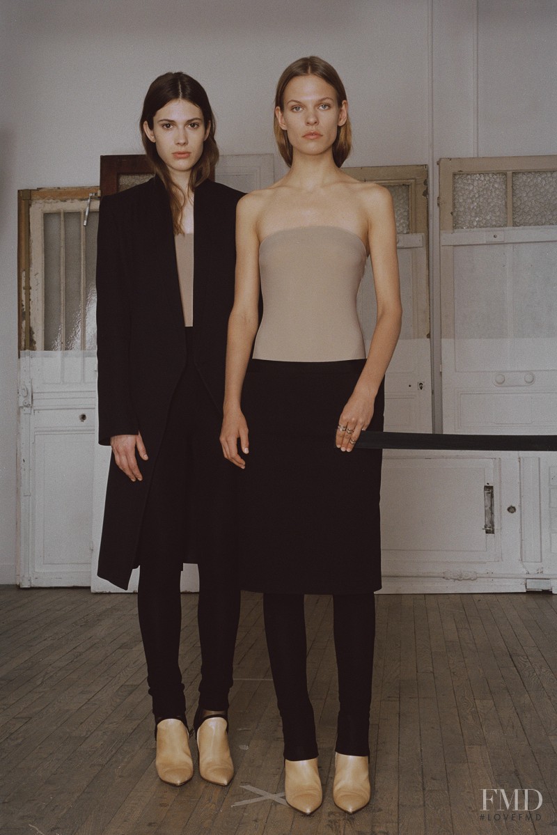 Harriet Taylor featured in  the Maison Martin Margiela fashion show for Resort 2015