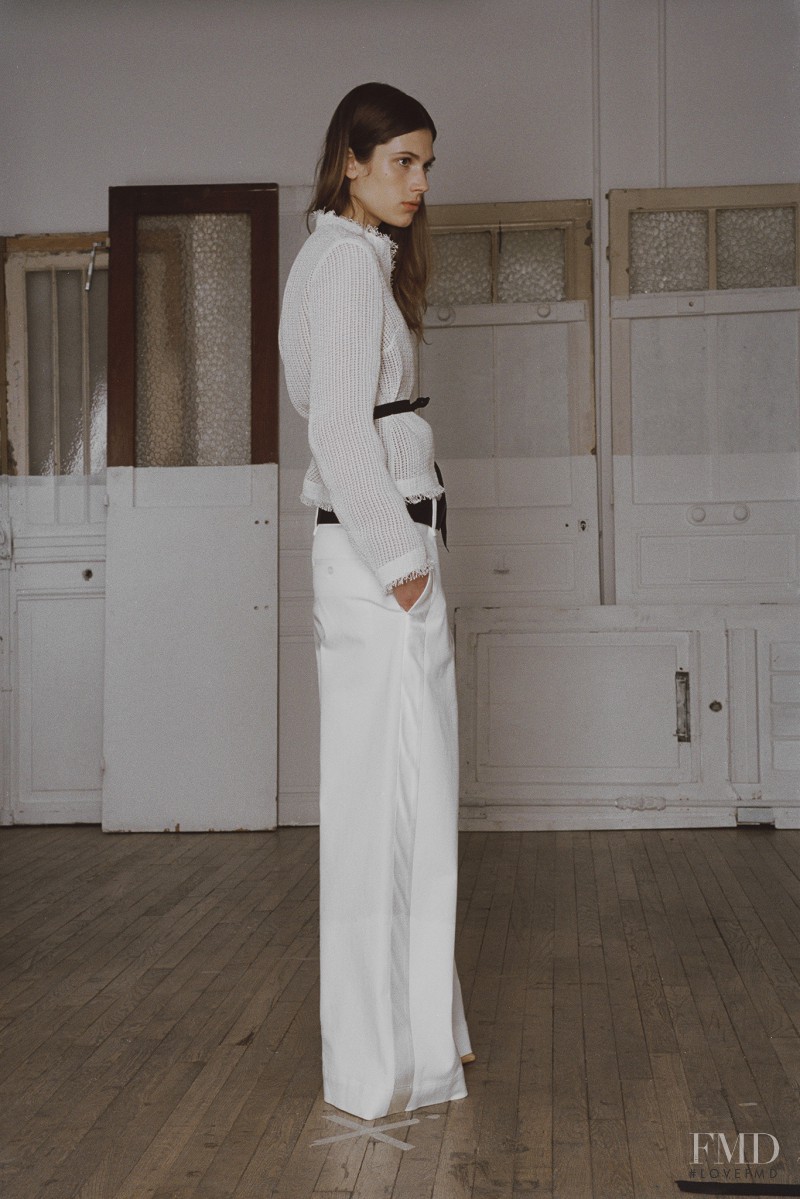 Harriet Taylor featured in  the Maison Martin Margiela fashion show for Resort 2015