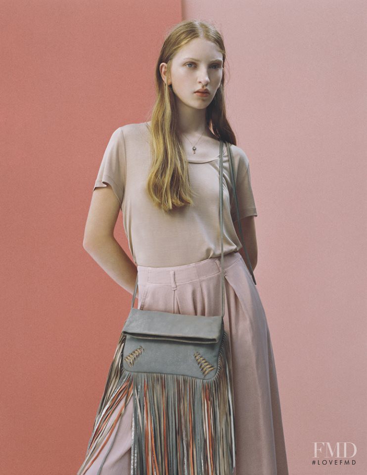 Fay Alice Parsons featured in  the Barbara Bonner lookbook for Spring/Summer 2015