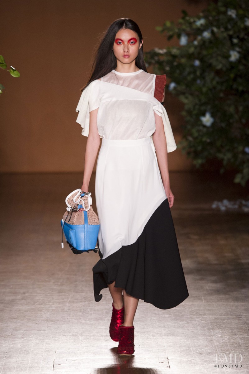 Ling Yue Zhang featured in  the Toga fashion show for Spring/Summer 2016
