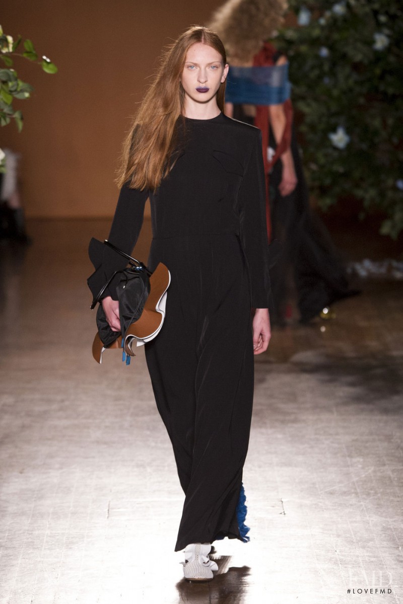 Fay Alice Parsons featured in  the Toga fashion show for Spring/Summer 2016