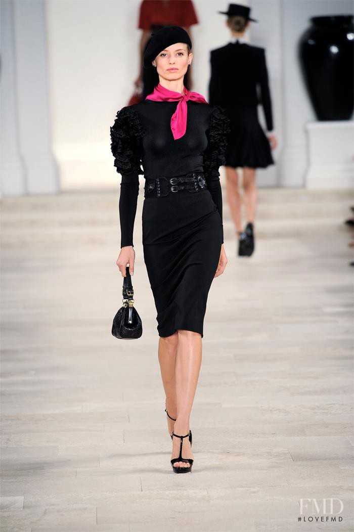 Flavia Lucini featured in  the Ralph Lauren Collection fashion show for Spring/Summer 2013