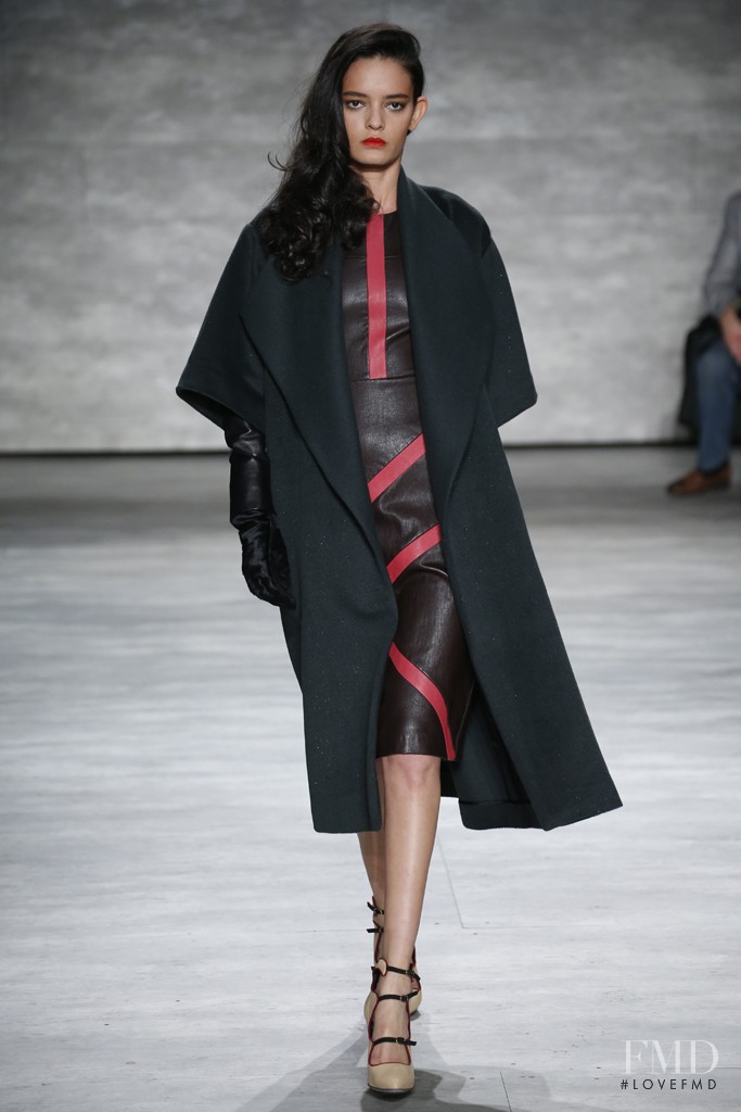 Wanessa Milhomem featured in  the Georgine fashion show for Autumn/Winter 2014