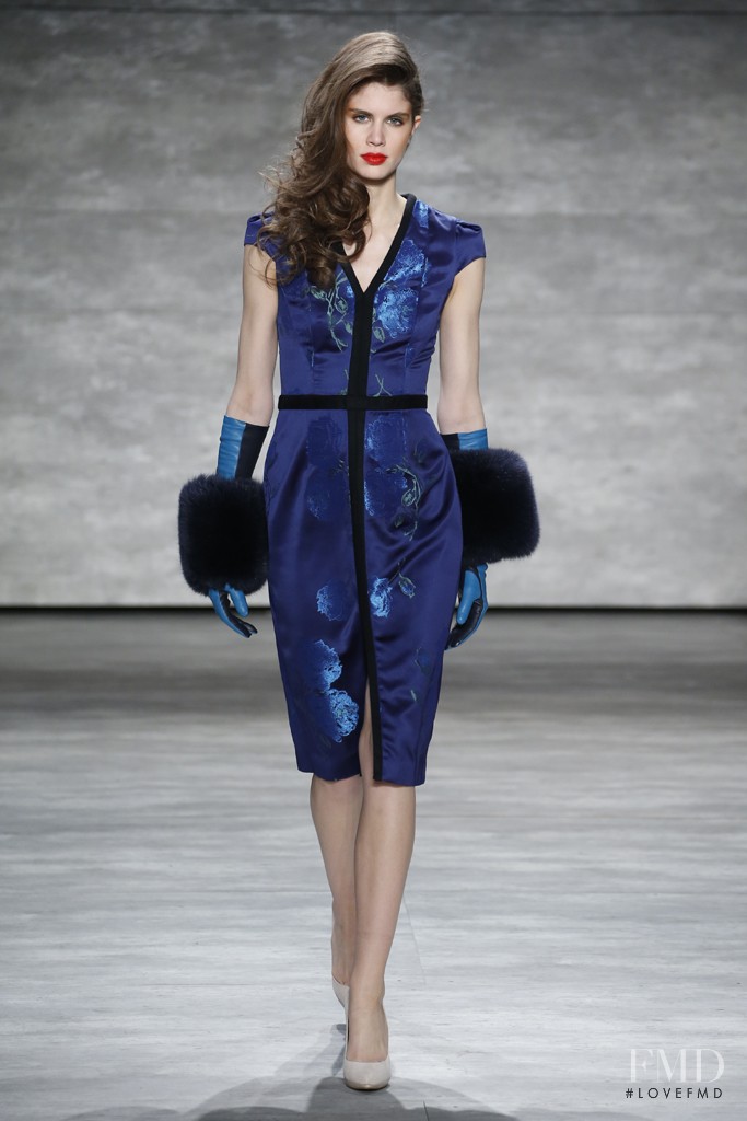 Livia Pillmann featured in  the Georgine fashion show for Autumn/Winter 2014