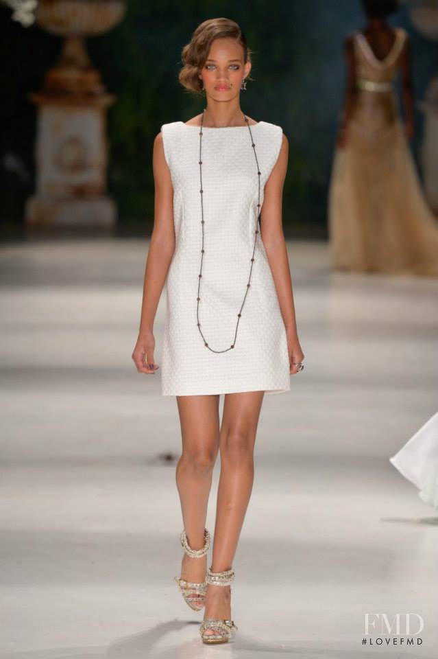 Ellen Rosa featured in  the Samuel Cirnansck fashion show for Spring/Summer 2016