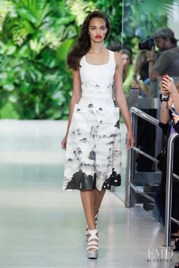 Ellen Rosa featured in  the Patricia Viera fashion show for Spring/Summer 2016