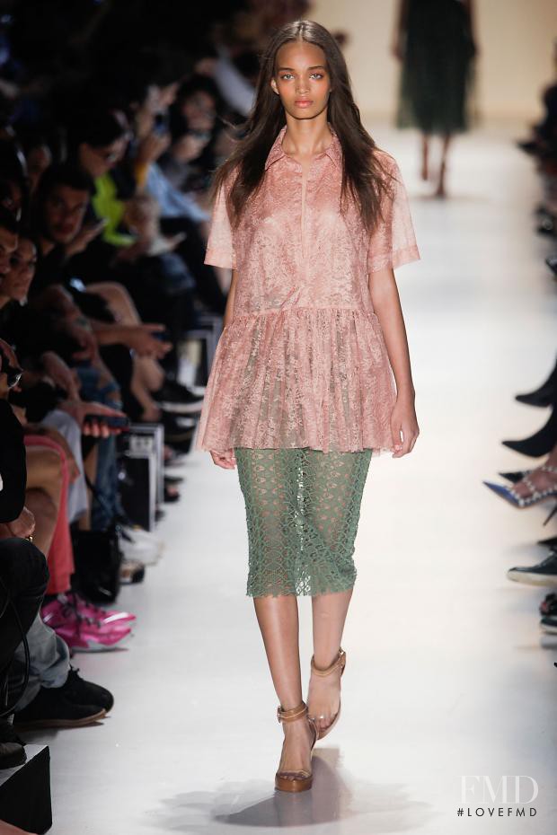 Ellen Rosa featured in  the Iodice fashion show for Spring/Summer 2016