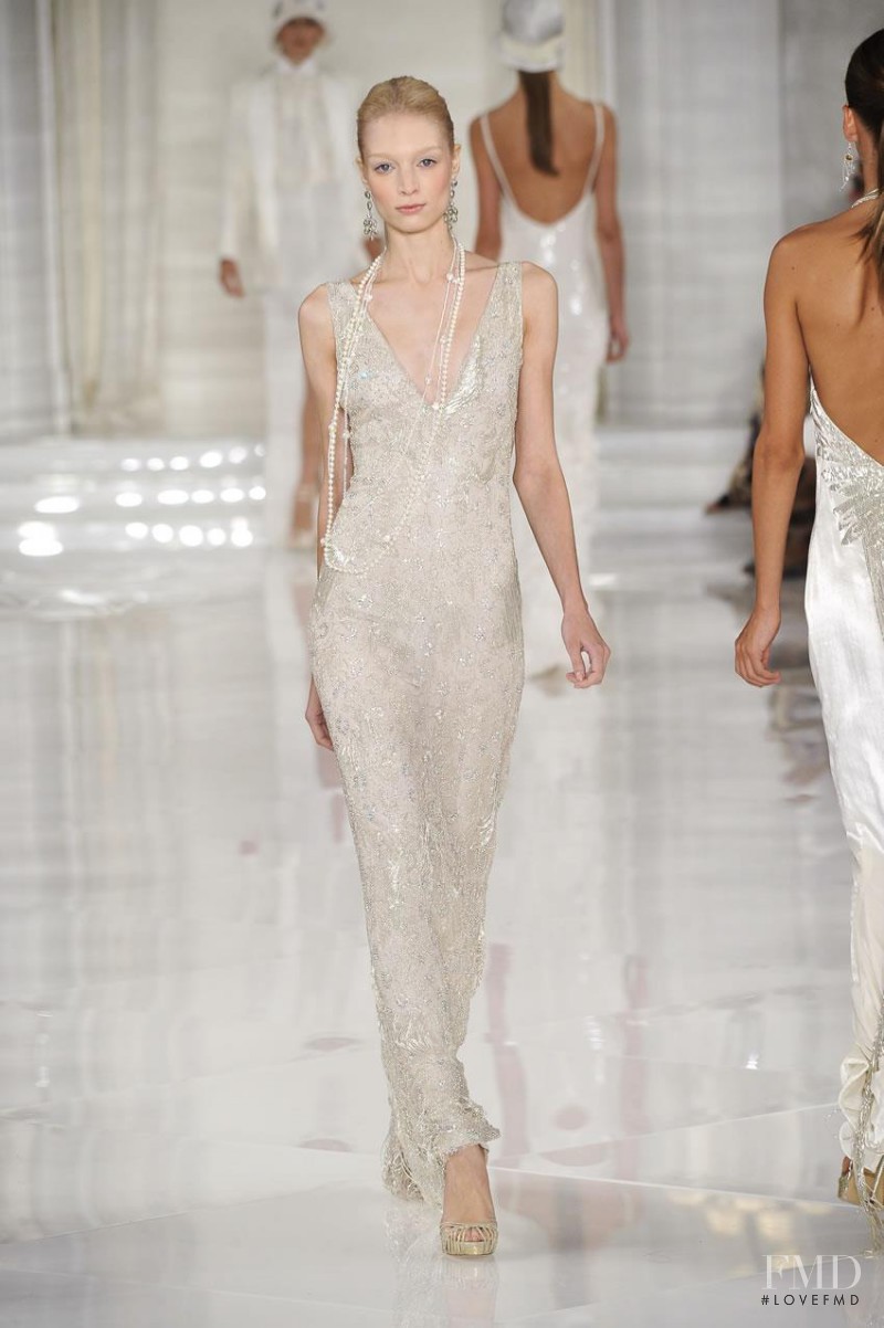 Melissa Tammerijn featured in  the Ralph Lauren Collection fashion show for Spring/Summer 2012