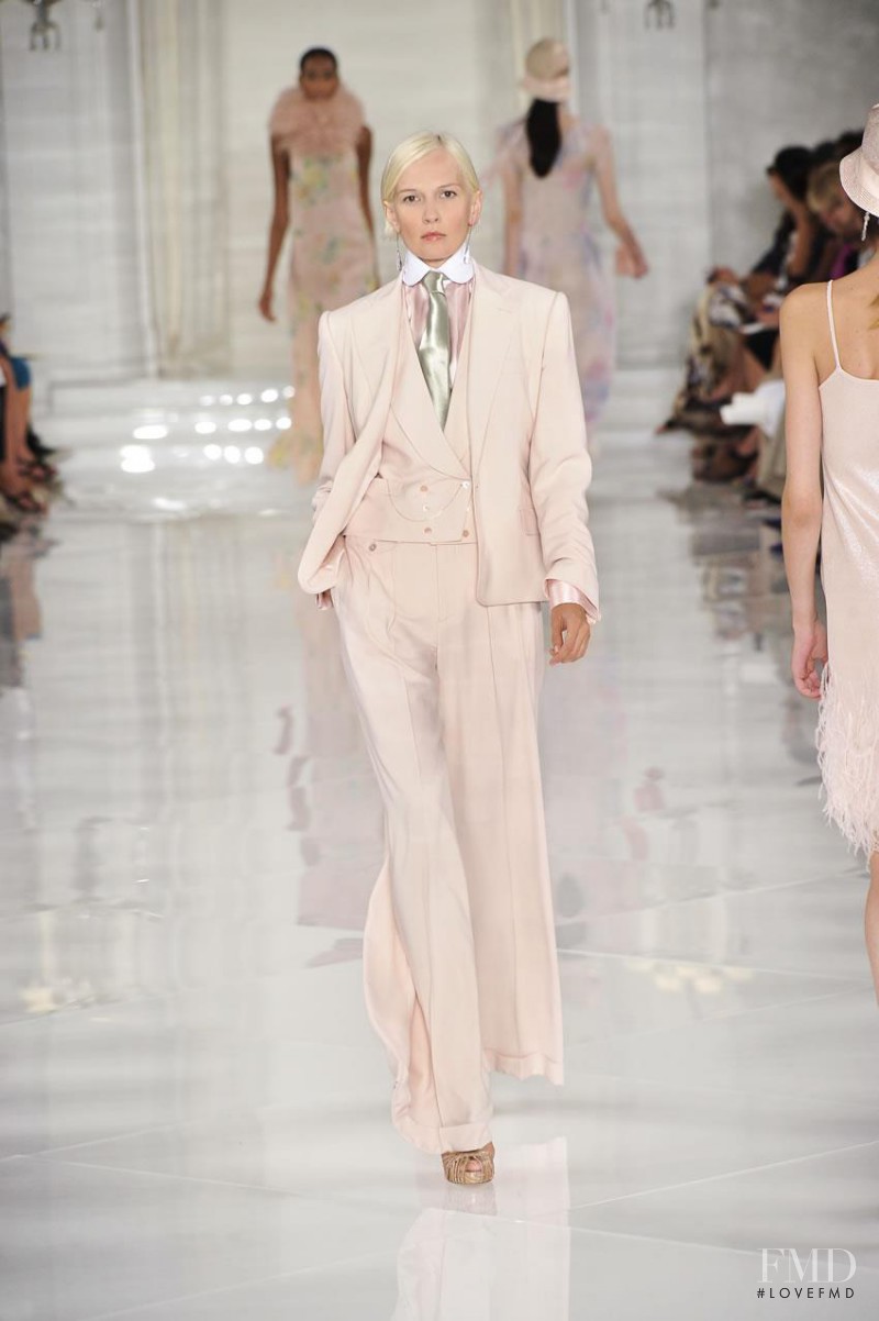 Katia Kokoreva featured in  the Ralph Lauren Collection fashion show for Spring/Summer 2012