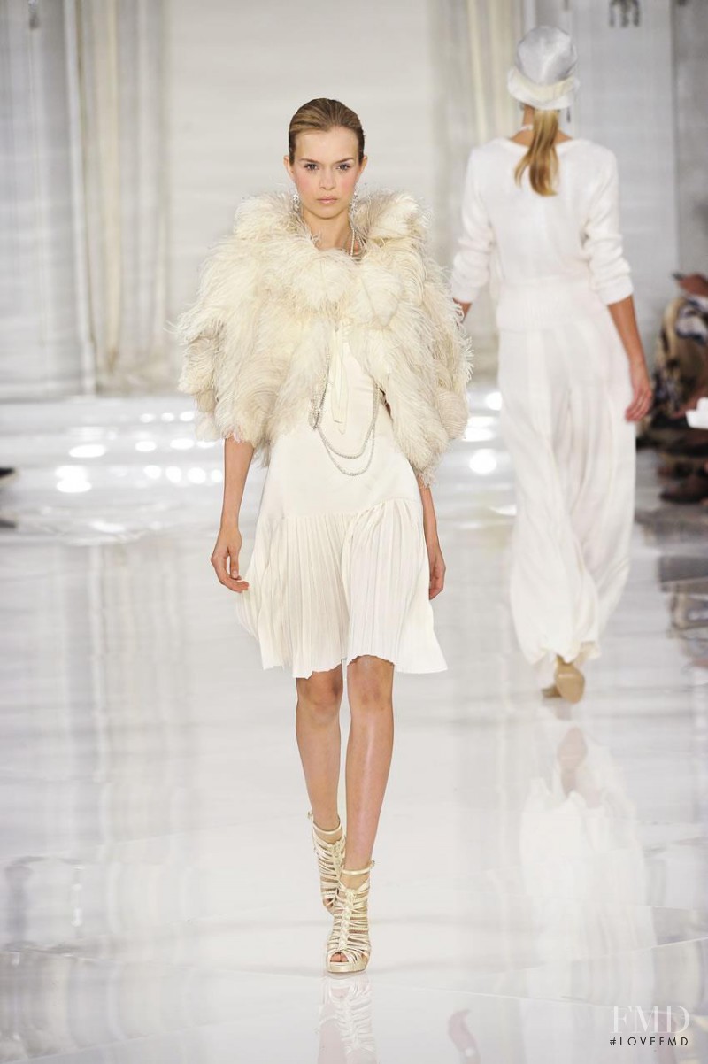 Josephine Skriver featured in  the Ralph Lauren Collection fashion show for Spring/Summer 2012