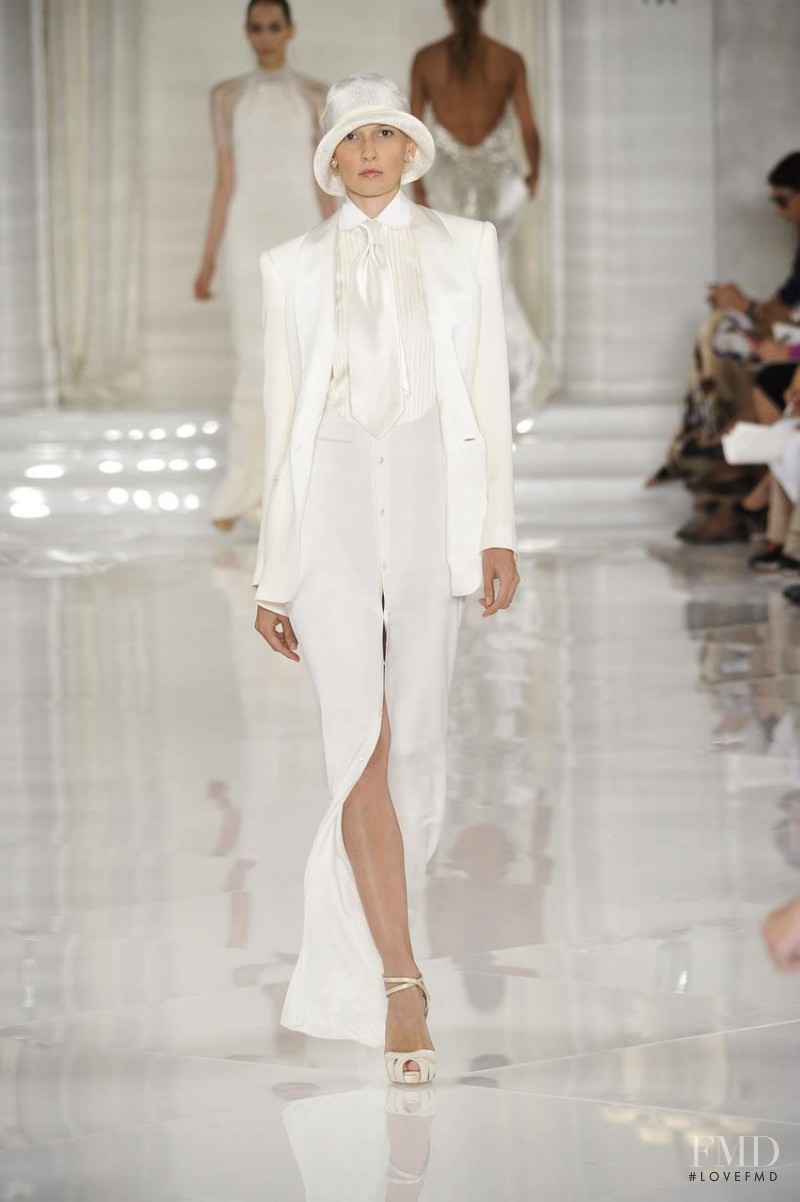 Katia Kokoreva featured in  the Ralph Lauren Collection fashion show for Spring/Summer 2012