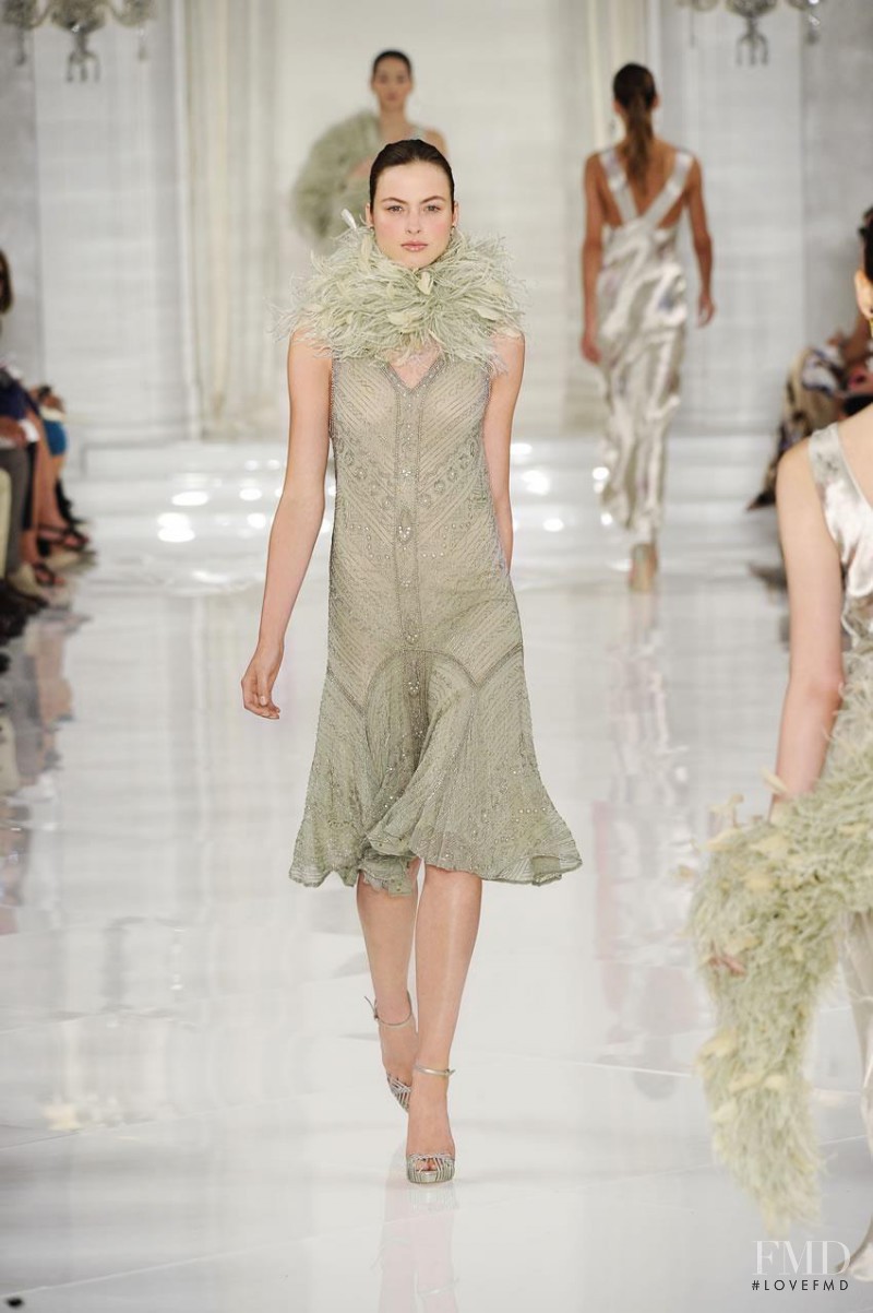 Simone Doreleijers featured in  the Ralph Lauren Collection fashion show for Spring/Summer 2012