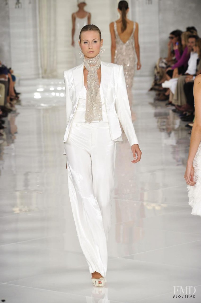Charlotte di Calypso featured in  the Ralph Lauren Collection fashion show for Spring/Summer 2012
