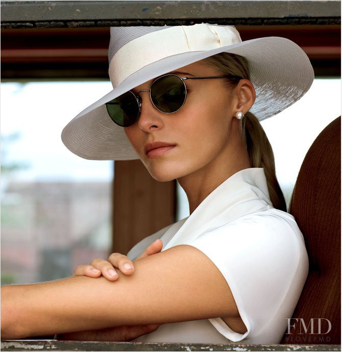 Valentina Zelyaeva featured in  the Ralph Lauren catalogue for Summer 2011